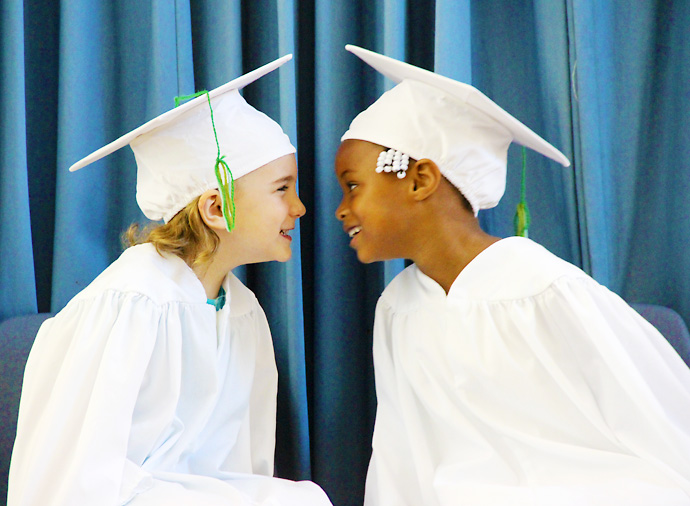 Rocket students at graduation.